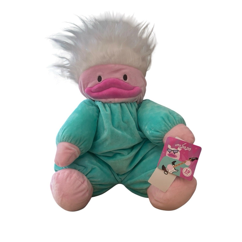 Miniso X Penple Midodo Duck Plush Stuffed Toy Mint And Pink Bbyegan TikTok New